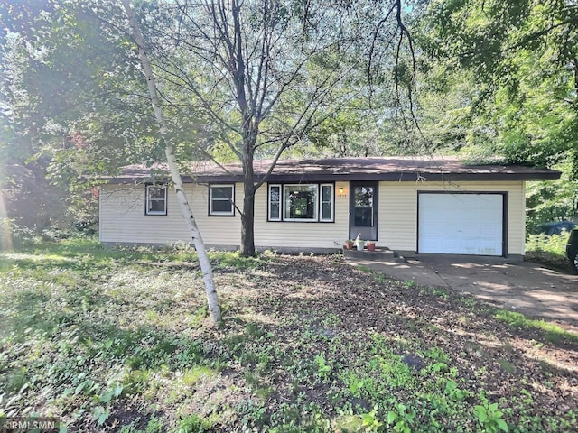 1938 149th Ave NE, Ham Lake, MN 55304 - ranch-style home with an attached garage and concrete driveway