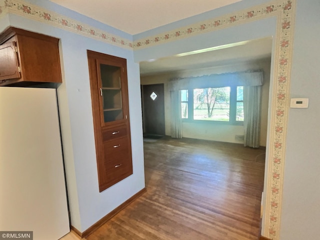 1938 149th Ave NE, Ham Lake, MN 55304 - corridor with wood finished floors and baseboards