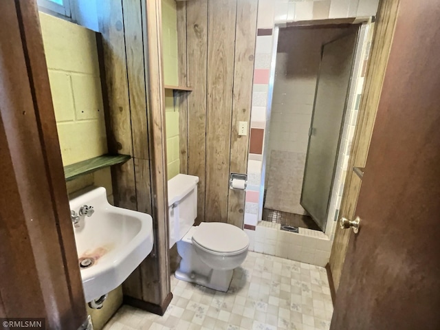 1938 149th Ave NE, Ham Lake, MN 55304 - bathroom featuring a stall shower and tile patterned floors