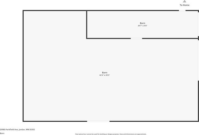 20980 Parkfield Ave, Spring Lake Twp, MN 55352 - view of home floor plan