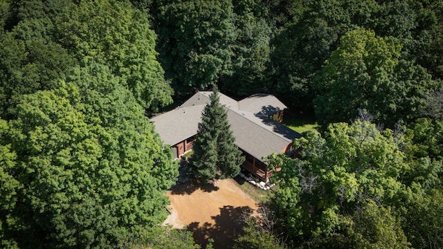 20980 Parkfield Ave, Spring Lake Twp, MN 55352 - aerial view of property's location featuring a forest