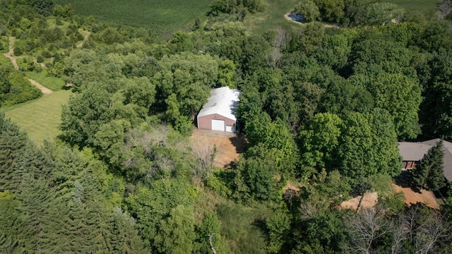 20980 Parkfield Ave, Spring Lake Twp, MN 55352 - view of subject property featuring a heavily wooded area