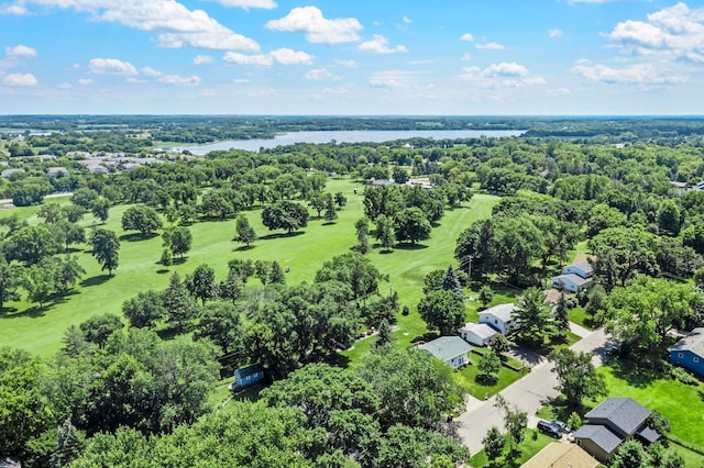 724 2nd Ave S, Buffalo, MN 55313 - aerial view of residential area featuring a large body of water and a golf course