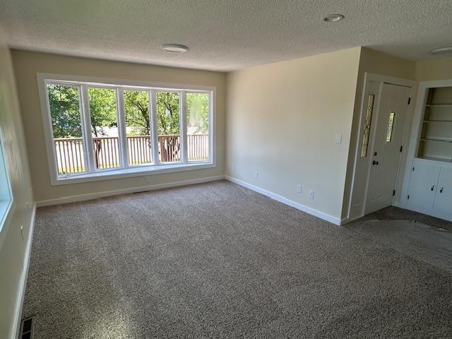 504 8th Ave, Grand Rapids, MN 55744 - unfurnished room with a textured ceiling and carpet floors