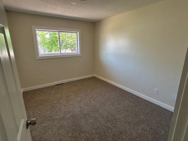 504 8th Ave, Grand Rapids, MN 55744 - empty room with a textured ceiling and dark carpet