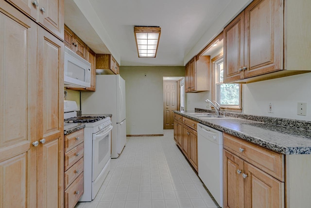 1970 Maryknoll Ave, Maplewood, MN 55109 - kitchen with white appliances and light floors