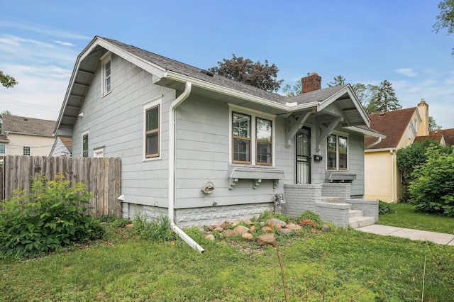 4301 Columbus Ave, Minneapolis, MN 55407 - view of front of home featuring a chimney