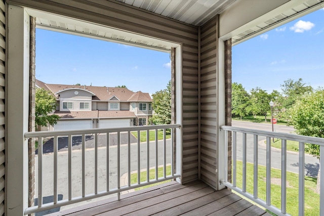 5607 100th Ln N, Brooklyn Park, MN 55443 - balcony with a residential view