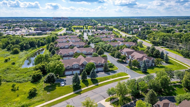 5607 100th Ln N, Brooklyn Park, MN 55443 - aerial perspective of suburban area