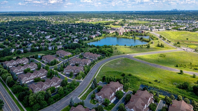 5607 100th Ln N, Brooklyn Park, MN 55443 - aerial overview of property's location featuring nearby suburban area and a nearby body of water