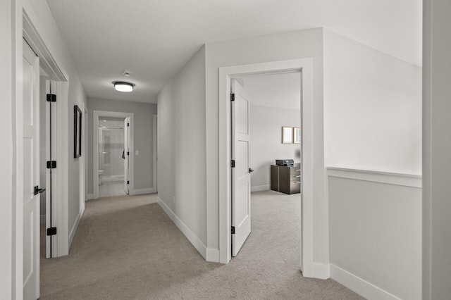 16830 59th Ave N, Plymouth, MN 55446 - hall with light colored carpet and baseboards
