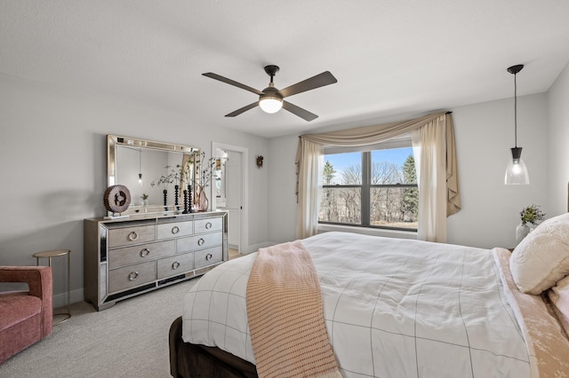 16830 59th Ave N, Plymouth, MN 55446 - carpeted bedroom featuring baseboards and a ceiling fan