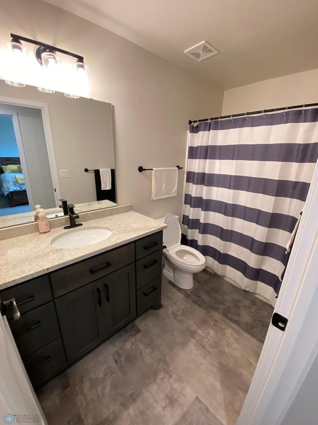 1819 67th Ave S, Fargo, ND 58104 - full bathroom with vanity and a shower with shower curtain