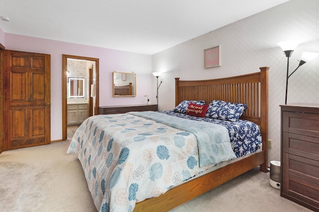 2539 83rd Ct N, Brooklyn Park, MN 55444 - bedroom featuring carpet and connected bathroom