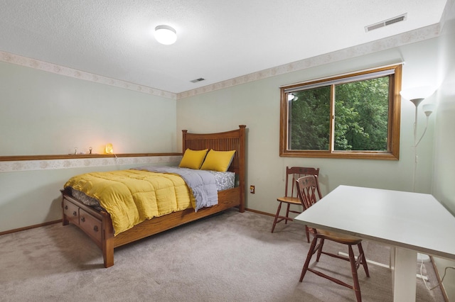2539 83rd Ct N, Brooklyn Park, MN 55444 - bedroom featuring carpet flooring and a textured ceiling