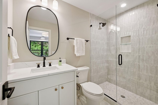 5625 Chowen Ave S, Edina, MN 55410 - bathroom featuring a shower stall and vanity