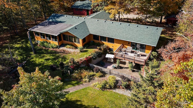 7310 Moose Lake Rd NE, Blackduck, MN 56630 - aerial view of property and surrounding area