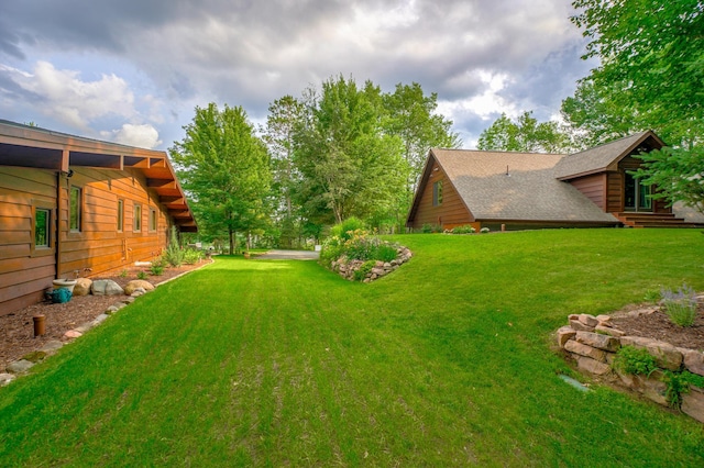 16267 Conners Ln, Sand Lake Twp, WI 54876 - view of grassy yard