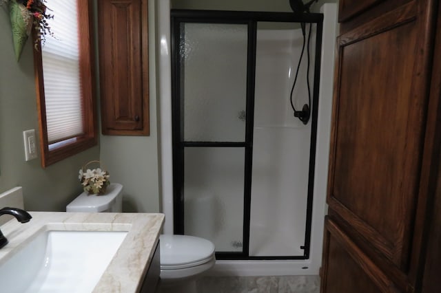 307 14th St N, Cold Spring, MN 56320 - bathroom featuring a stall shower and vanity