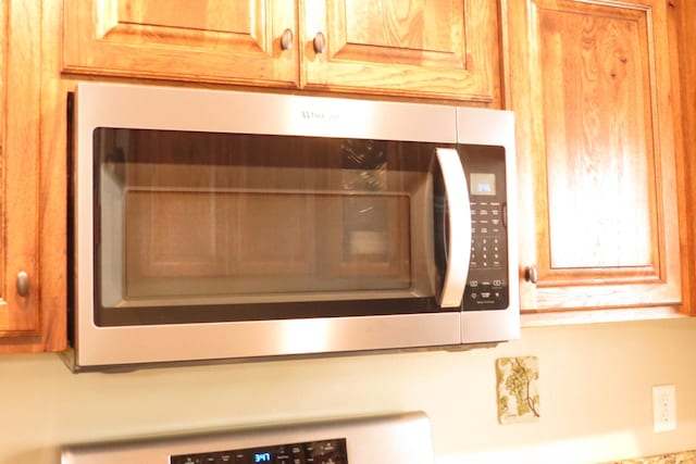 307 14th St N, Cold Spring, MN 56320 - kitchen view of stainless steel microwave