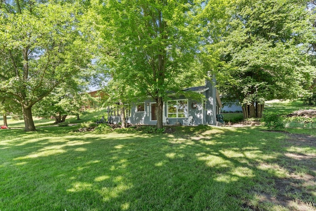 20592 Lehmicke Ln, Trade Lake, WI 54853 - view of grassy yard