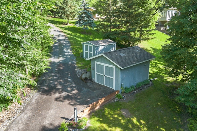 20592 Lehmicke Ln, Trade Lake, WI 54853 - bird's eye view