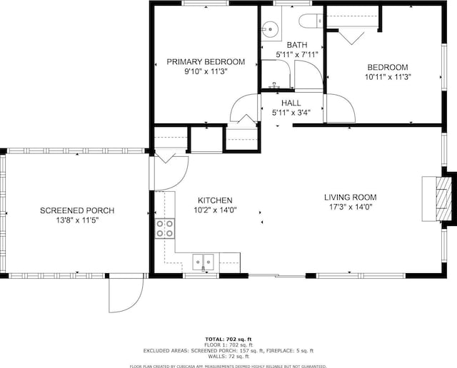 20592 Lehmicke Ln, Trade Lake, WI 54853 - view of floor plan / room layout