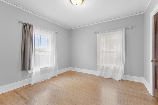 218 11th Ave NE, Rochester, MN 55906 - empty room featuring ornamental molding and light wood-style flooring