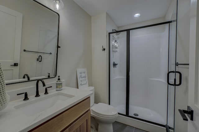 21 Windsor Wood Path, Hudson, WI 54016 - full bathroom featuring a shower stall and vanity