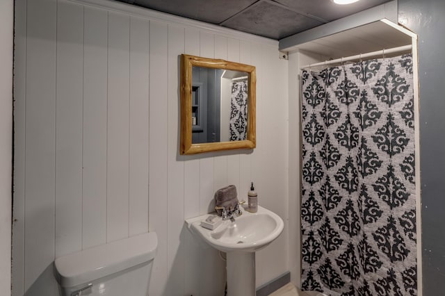 36722 Birch Dr, Jenkins Twp, MN 56474 - full bath featuring toilet and curtained shower