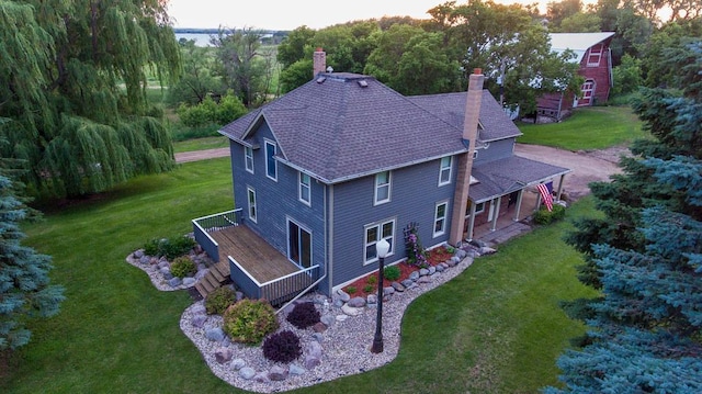 37437 State Highway 7, Big Stone Twp, MN 56278 - view from above of property