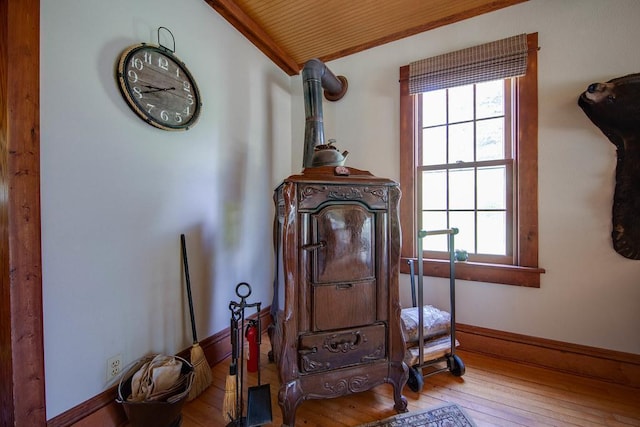37437 State Highway 7, Big Stone Twp, MN 56278 - detailed view of wood finished floors and ornamental molding
