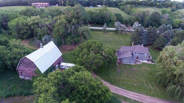 37437 State Highway 7, Big Stone Twp, MN 56278 - view from above of property featuring a heavily wooded area