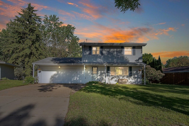 3237 Jerry Ct, White Bear Lake, MN 55110 - traditional home with driveway and an attached garage