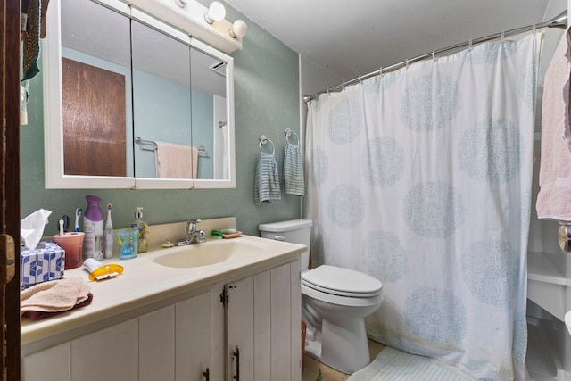 674 Greer Ave NW, Maple Lake, MN 55358 - bathroom featuring vanity and curtained shower