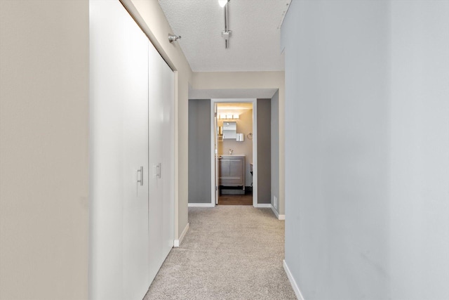 48 Groveland Ter Unit B301, Minneapolis, MN 55403 - corridor with light carpet and a textured ceiling