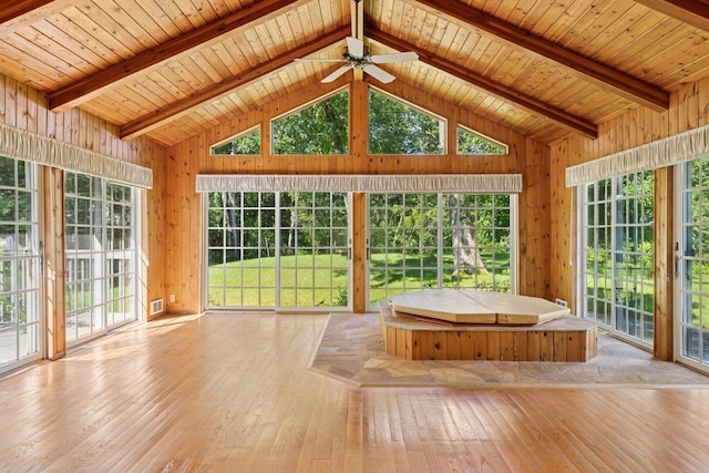 33 Eagle Ridge Rd, North Oaks, MN 55127 - unfurnished sunroom with french doors and plenty of natural light