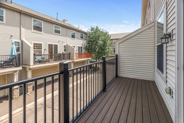 2079 Clover Ridge Dr, Chaska, MN 55318 - deck with a residential view