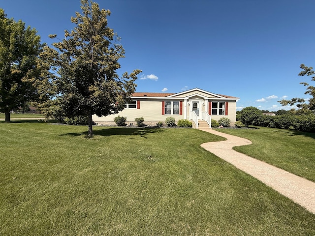151 Skyline Dr, Granite Falls, MN 56241 - single story home with a front lawn