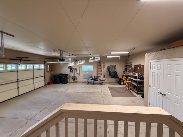 151 Skyline Dr, Granite Falls, MN 56241 - garage featuring a garage door opener