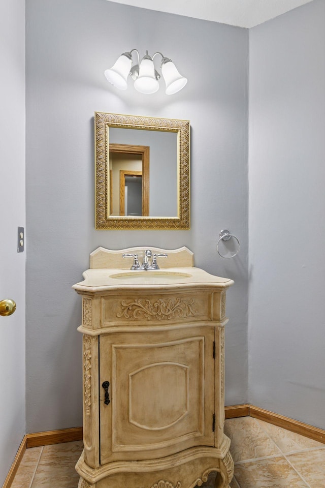 4478 150th St, Savage, MN 55378 - bathroom featuring vanity and baseboards