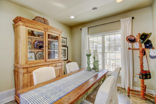 16735 Downey Dr, Park Rapids, MN 56470 - dining area with plenty of natural light and recessed lighting