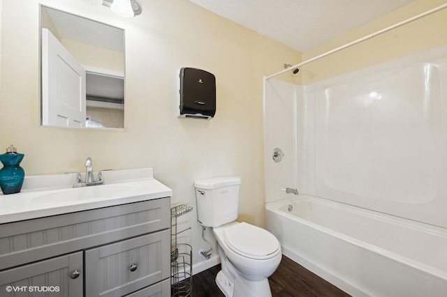 3618 112th Cir NE, Blaine, MN 55449 - full bath with vanity, bathing tub / shower combination, and wood finished floors