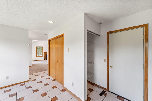 5071 Arrowood Ln N, Plymouth, MN 55442 - hall featuring a textured ceiling and recessed lighting