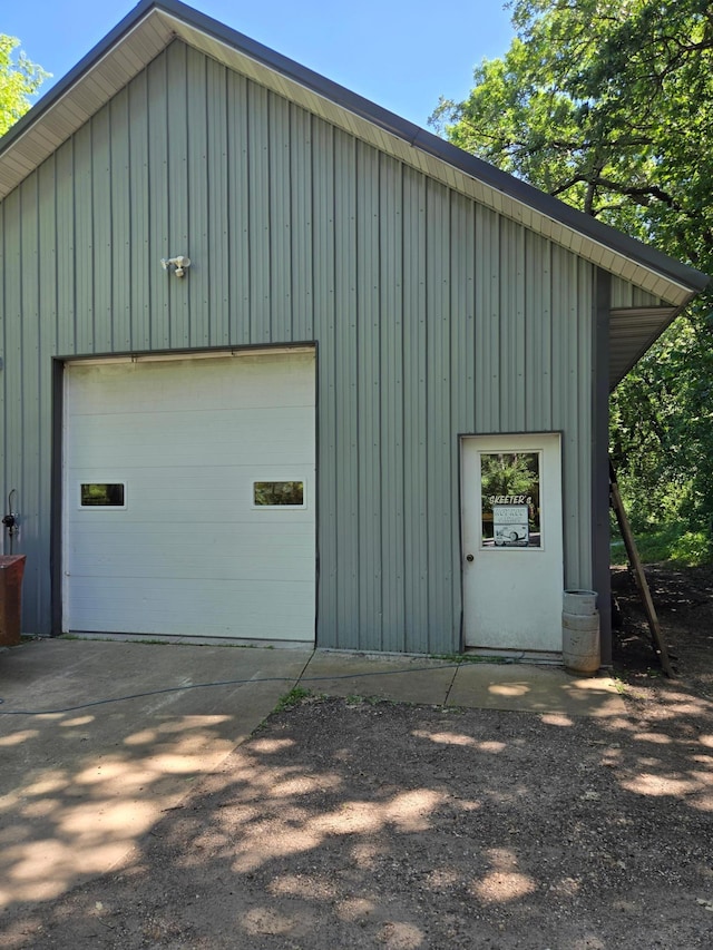 21200 5th St NW, Colfax Twp, MN 56273 - view of outbuilding with driveway