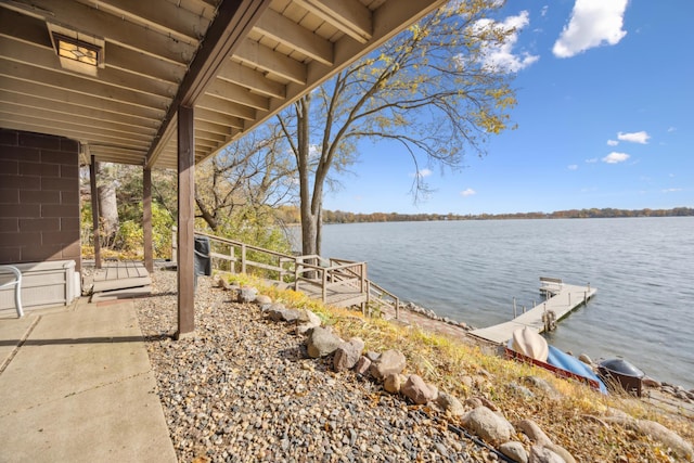 13235 80th St NW, Annandale, MN 55302 - dock area featuring a water view
