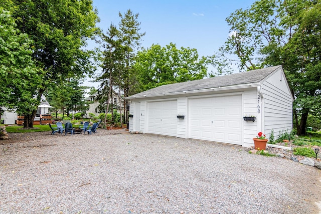 2168 Centerview Ln, Mound, MN 55364 - view of detached garage