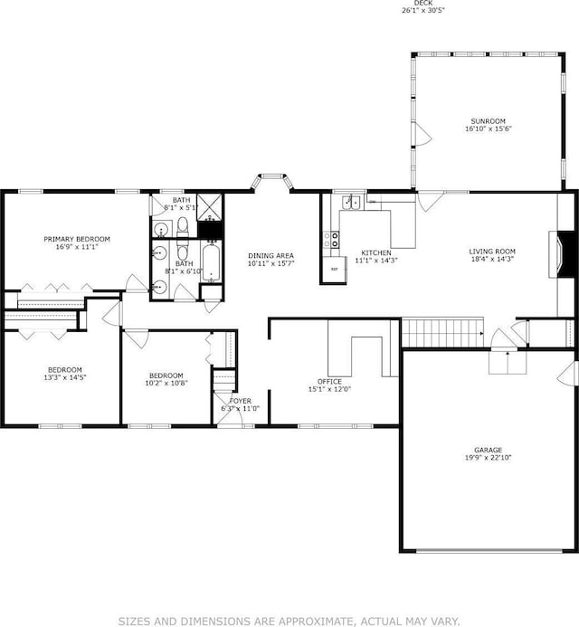 10316 Zinran Ave S, Bloomington, MN 55438 - view of property floor plan