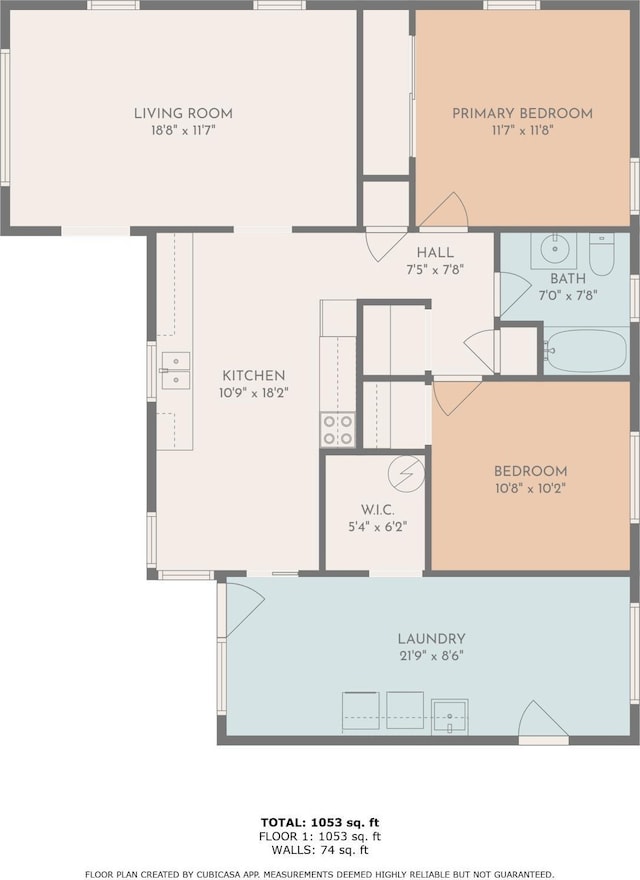 460 3rd St, Bird Island, MN 55310 - view of floor plan / room layout