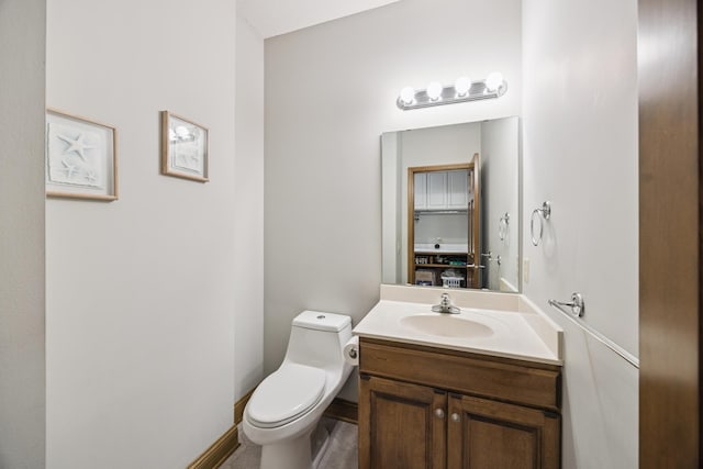 13703 47th St NE, Saint Michael, MN 55376 - bathroom featuring vanity and toilet